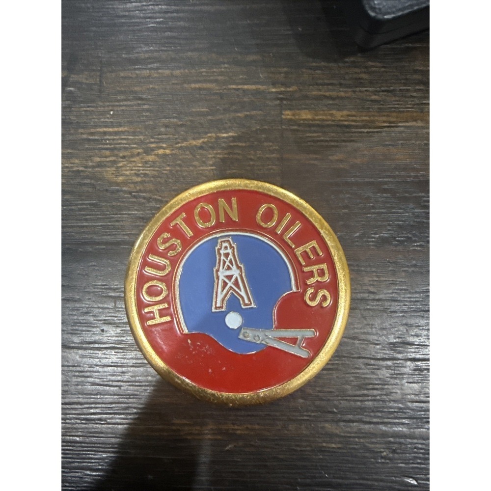 houston oilers Metal medallion Memorabilia